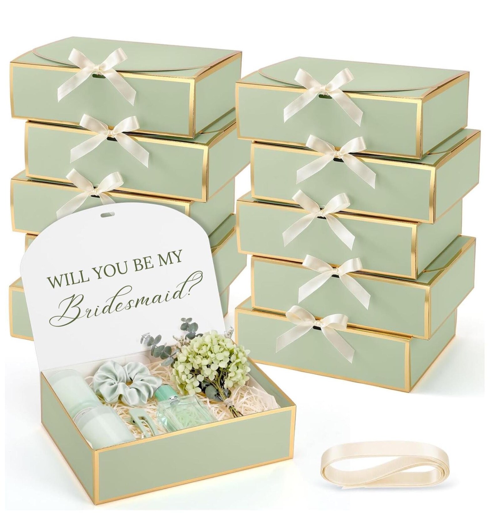Bridesmaid Proposal Boxes — handcrafted Bachelorette for coastal & beach weddings by Shoreline Bride, Boston MA