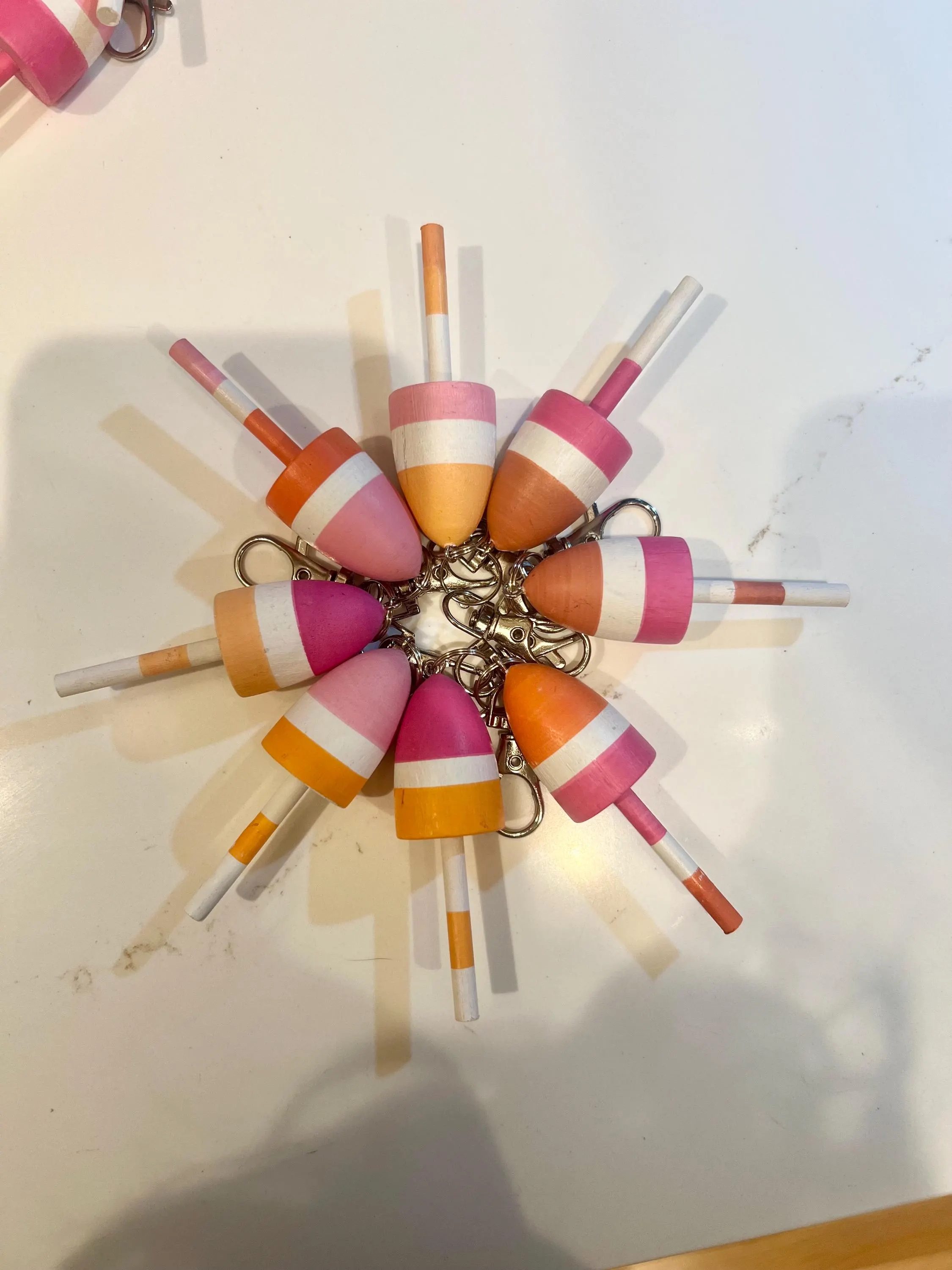 Buoy Keychain Seating Card — view 11