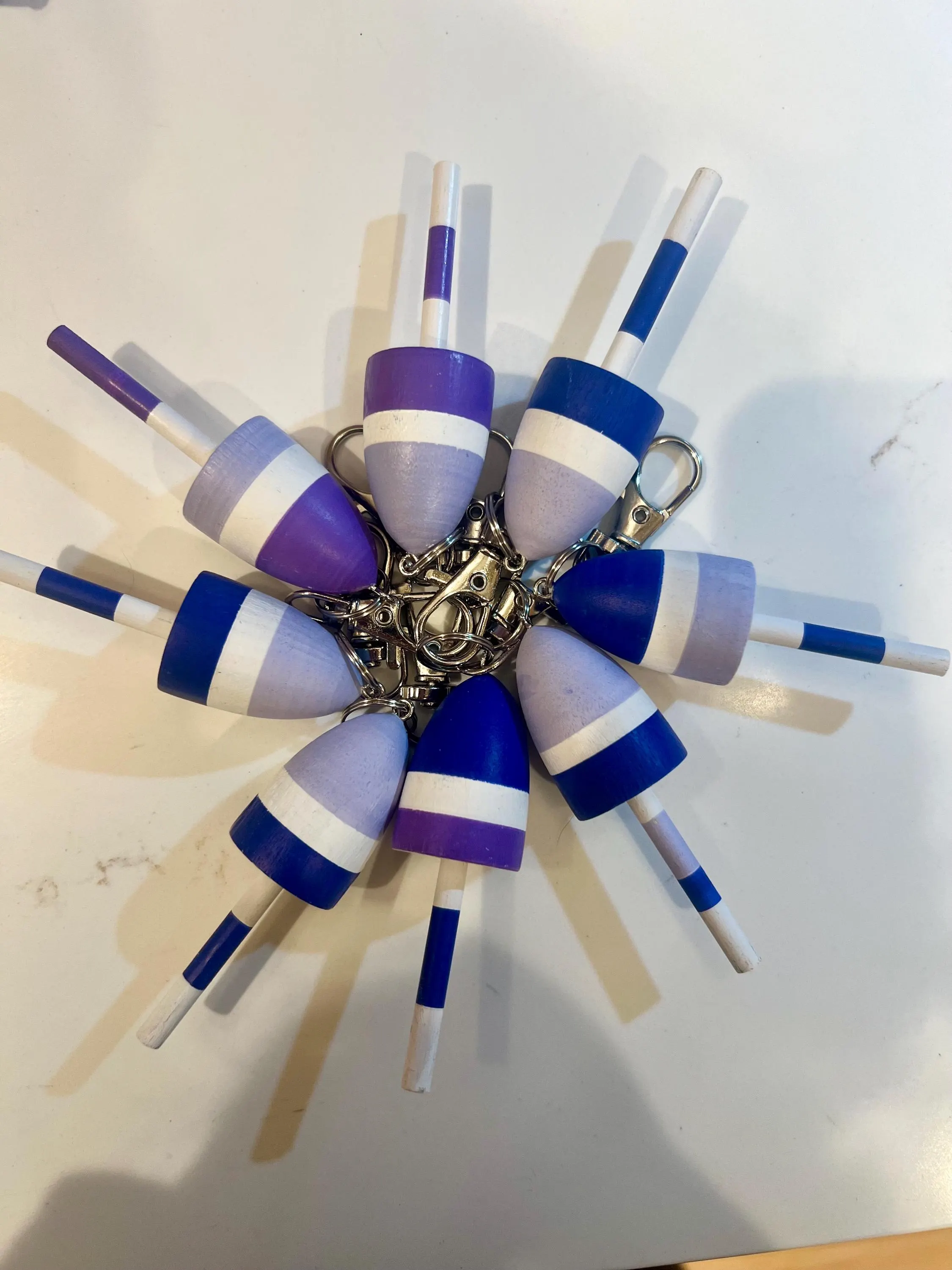 Buoy Keychain Seating Card — view 12