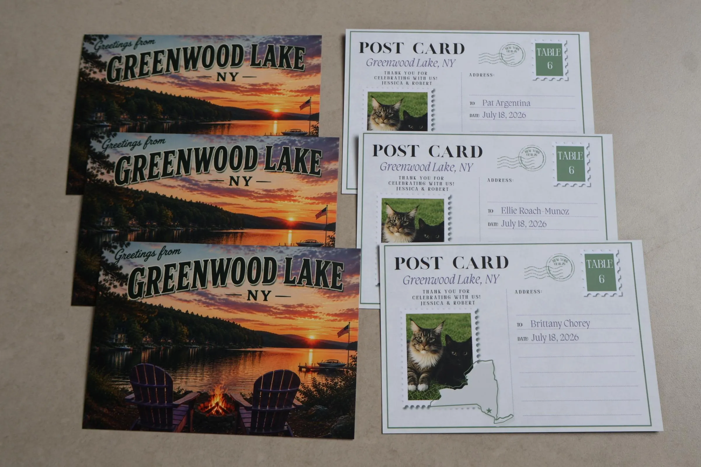 Postcard Seating Chart- 25 Pack — view 7