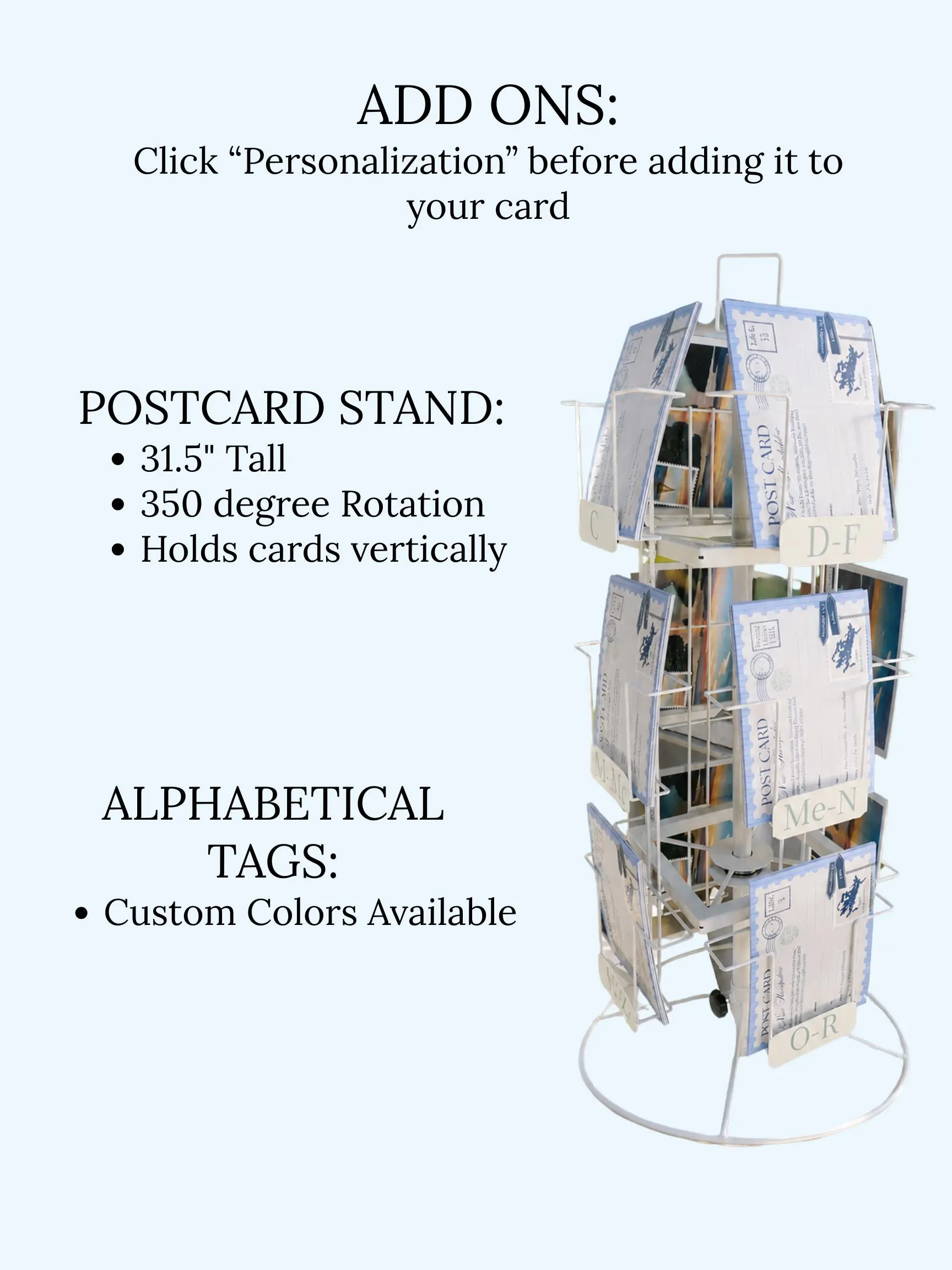 Postcard Seating Chart- 25 Pack — view 12