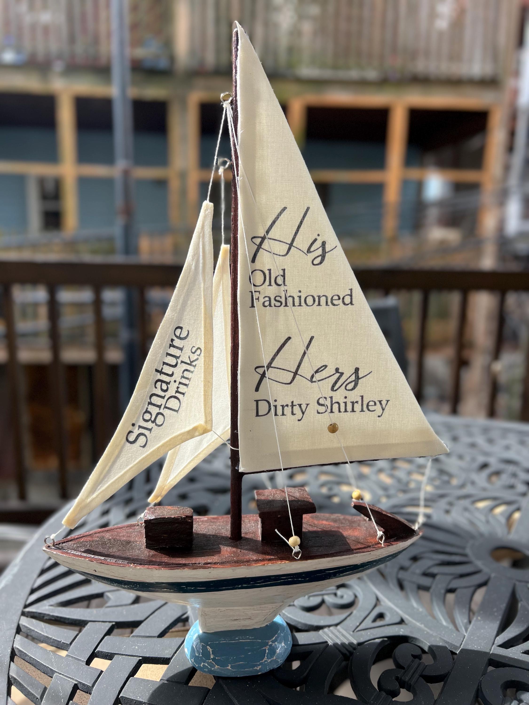 Coastal Signature Drinks Sign — view 7