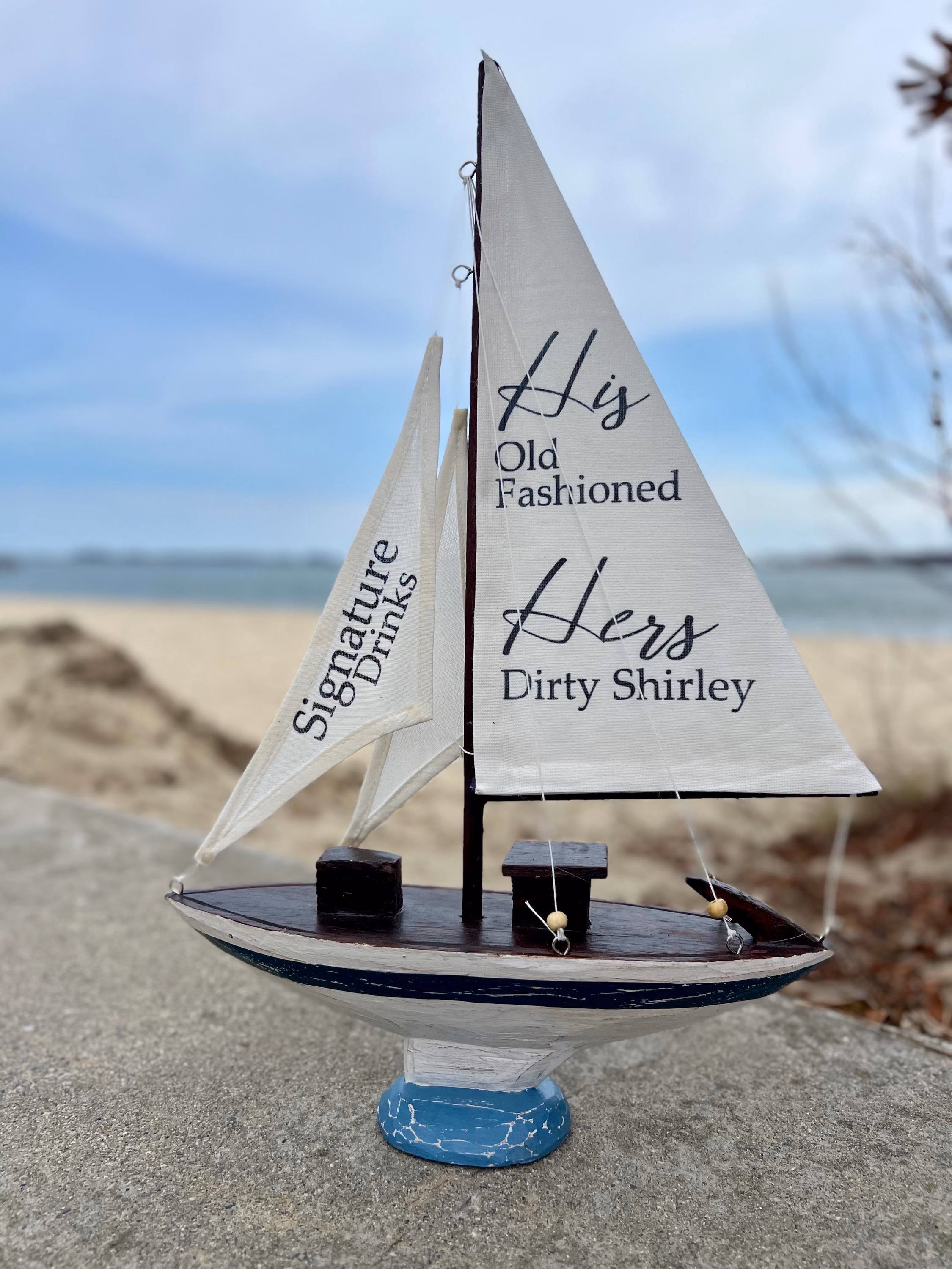 Coastal Signature Drinks Sign — view 12