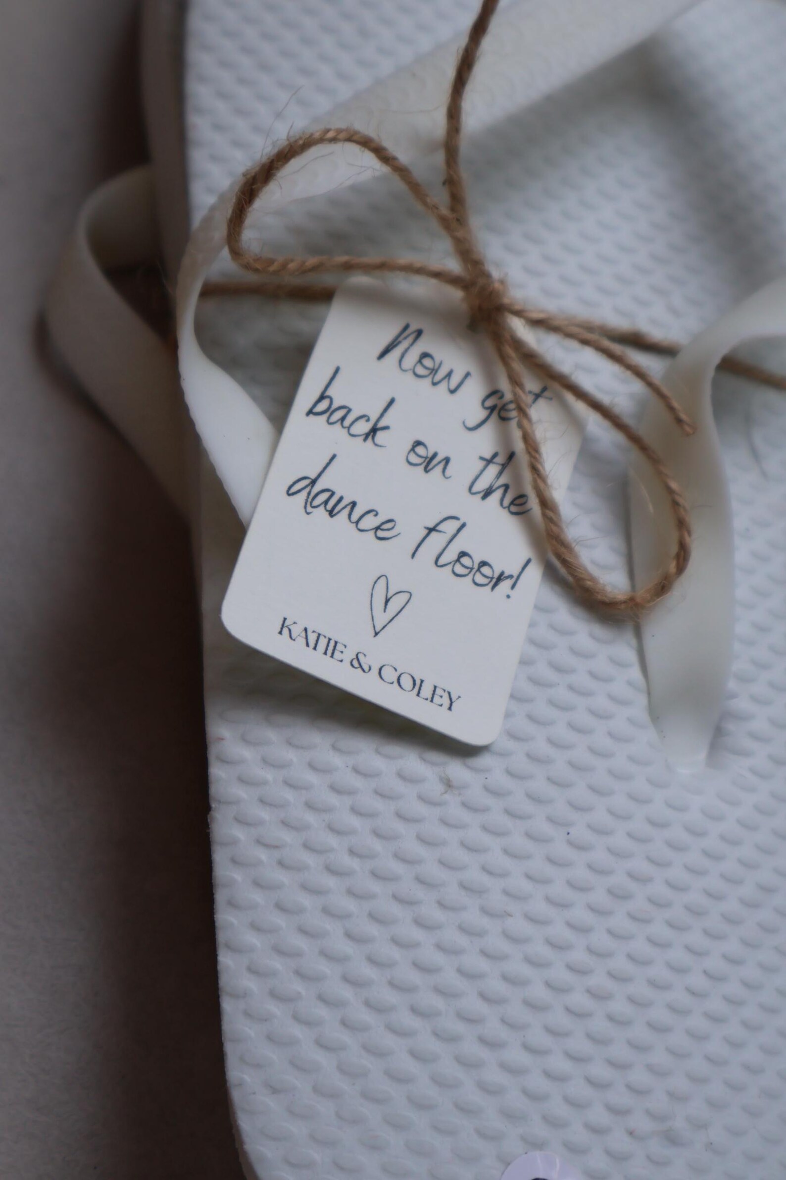 Wedding Flip Flop Basket — view 2